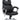 Adjustable Height Office Chair - Black And Silver-Washburn's Home Furnishings