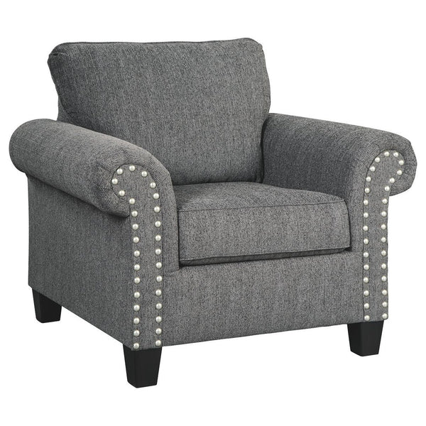 Agleno - Charcoal - Chair-Washburn's Home Furnishings