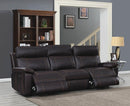 Albany Motion Collection - 3 Pc Power 2 Sofa - Brown-Washburn's Home Furnishings