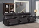 Albany Motion Collection - 5 Pc Power 2 Home Theater - Brown-Washburn's Home Furnishings