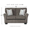 Alsen - Granite - Loveseat-Washburn's Home Furnishings