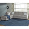 Altari - Alloy - Left Arm Facing Chaise Sleeper 2 Pc Sectional-Washburn's Home Furnishings