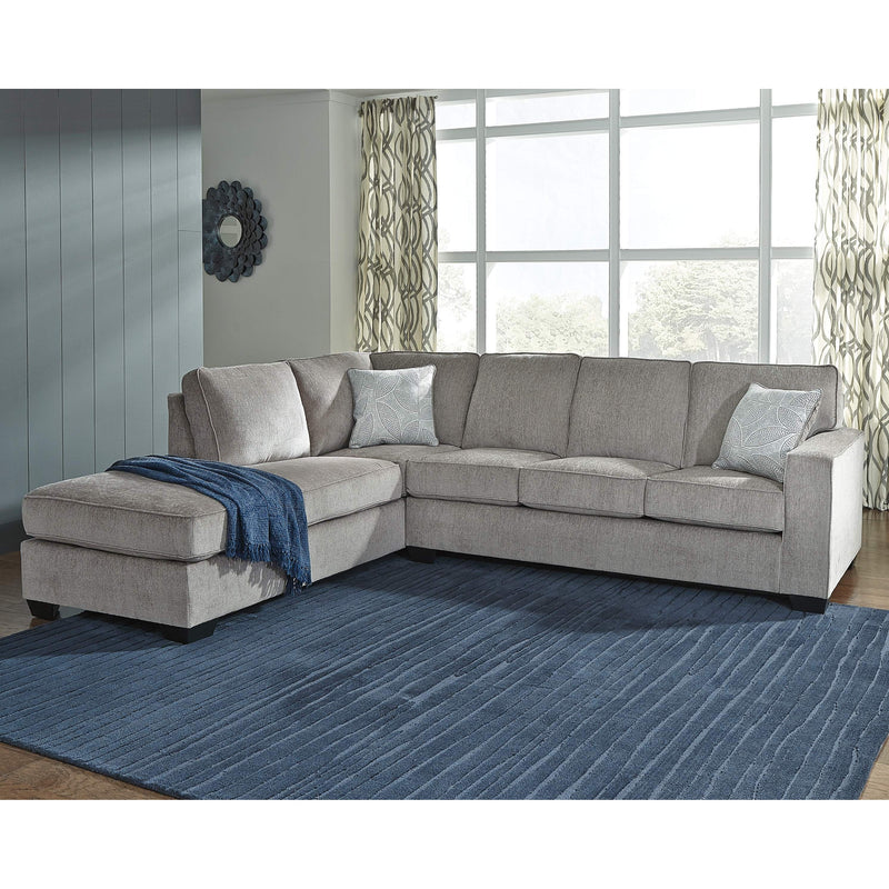 Altari - Alloy - Left Arm Facing Chaise Sleeper 2 Pc Sectional-Washburn's Home Furnishings