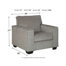 Altari - Light Gray - Chair-Washburn's Home Furnishings