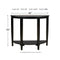 Altonwood - Black - Console Sofa Table-Washburn's Home Furnishings