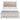 Altyra - White - Full Panel Bookcase Bed-Washburn's Home Furnishings