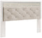 Altyra - White - King/cal King Uph Panel Hdbd-Washburn's Home Furnishings