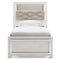 Altyra - White - Twin Panel Bookcase Bed-Washburn's Home Furnishings