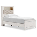 Altyra - White - Twin Panel Bookcase Bed-Washburn's Home Furnishings