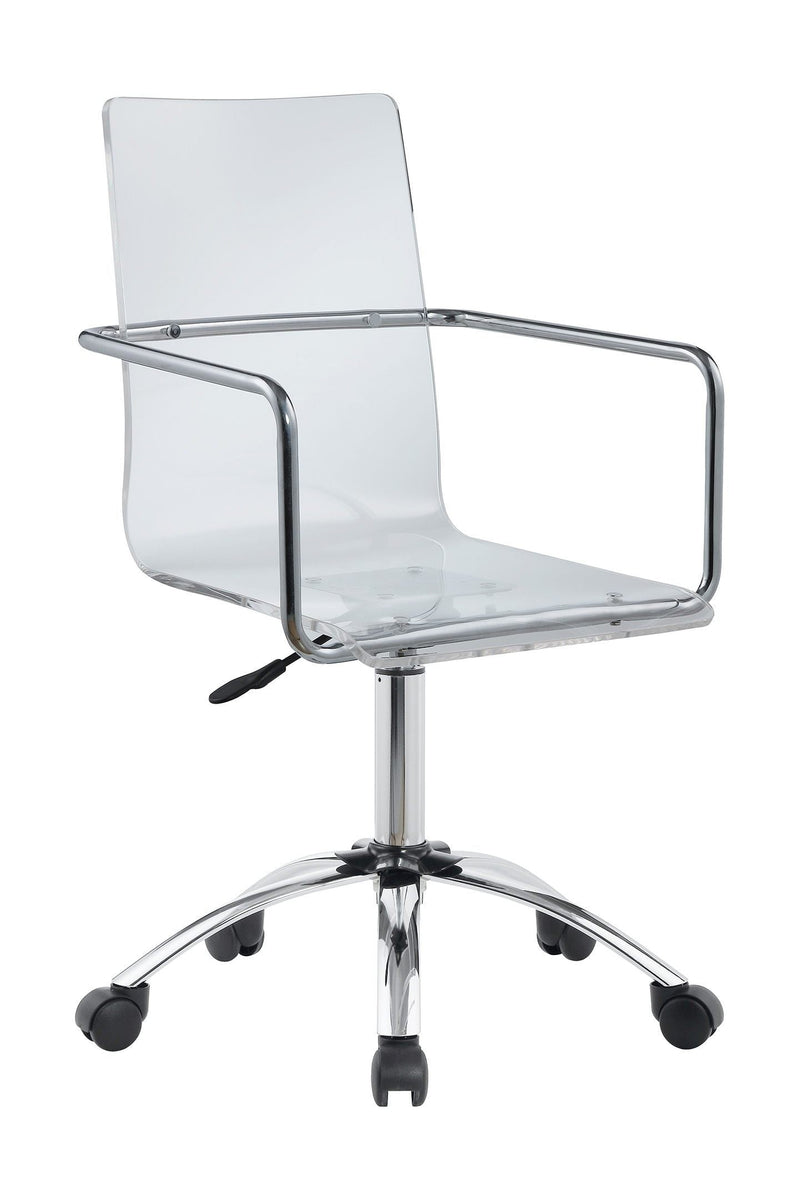 Amaturo - Office Chair - Pearl Silver-Washburn's Home Furnishings
