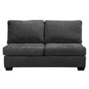Ambee - Slate - Left Arm Facing Chaise 3 Pc Sectional-Washburn's Home Furnishings