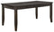 Ambenrock - Almost Black - Rect Drm Table W/storage-Washburn's Home Furnishings