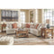 Amici - Linen - Left Arm Facing Loveseat 3 Pc Sectional-Washburn's Home Furnishings