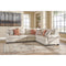 Amici - Linen - Left Arm Facing Loveseat 3 Pc Sectional-Washburn's Home Furnishings