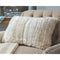 Amoret - Tan/cream - Pillow (4/cs)-Washburn's Home Furnishings