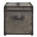 Amsel - Gray - Storage Trunk-Washburn's Home Furnishings