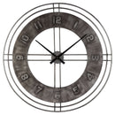 Ana - Antique Gray - Wall Clock-Washburn's Home Furnishings