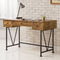 Analiese - Writing Desk - 30.5 - Wood And Metal - Light Brown-Washburn's Home Furnishings