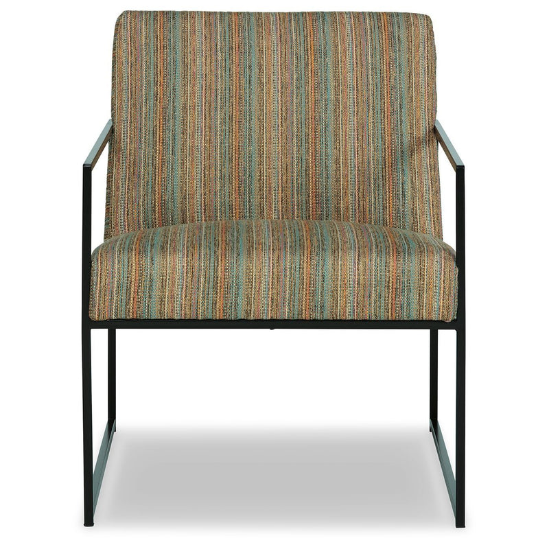 Aniak - Blue / Brown / Beige - Accent Chair-Washburn's Home Furnishings
