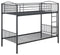 Anson - Twin Over Twin Bunk Bed With Ladder - Gray-Washburn's Home Furnishings