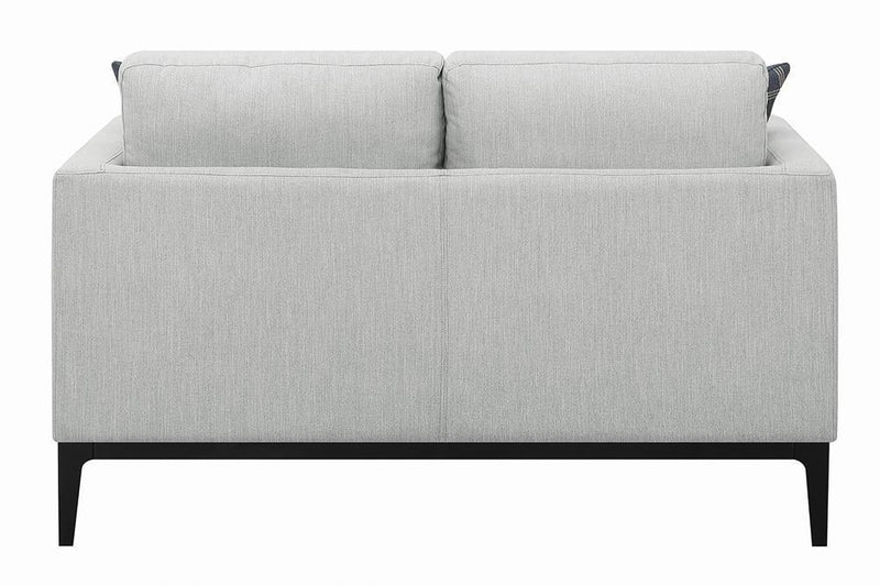 Apperson - Loveseat - Pearl Silver-Washburn's Home Furnishings