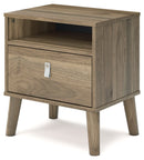 Aprilyn - Light Brown - One Drawer Night Stand-Washburn's Home Furnishings