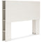 Aprilyn - White - Full Bookcase Headboard-Washburn's Home Furnishings