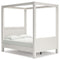 Aprilyn - White - Full Canopy Bed-Washburn's Home Furnishings