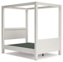 Aprilyn - White - Full Canopy Bed-Washburn's Home Furnishings