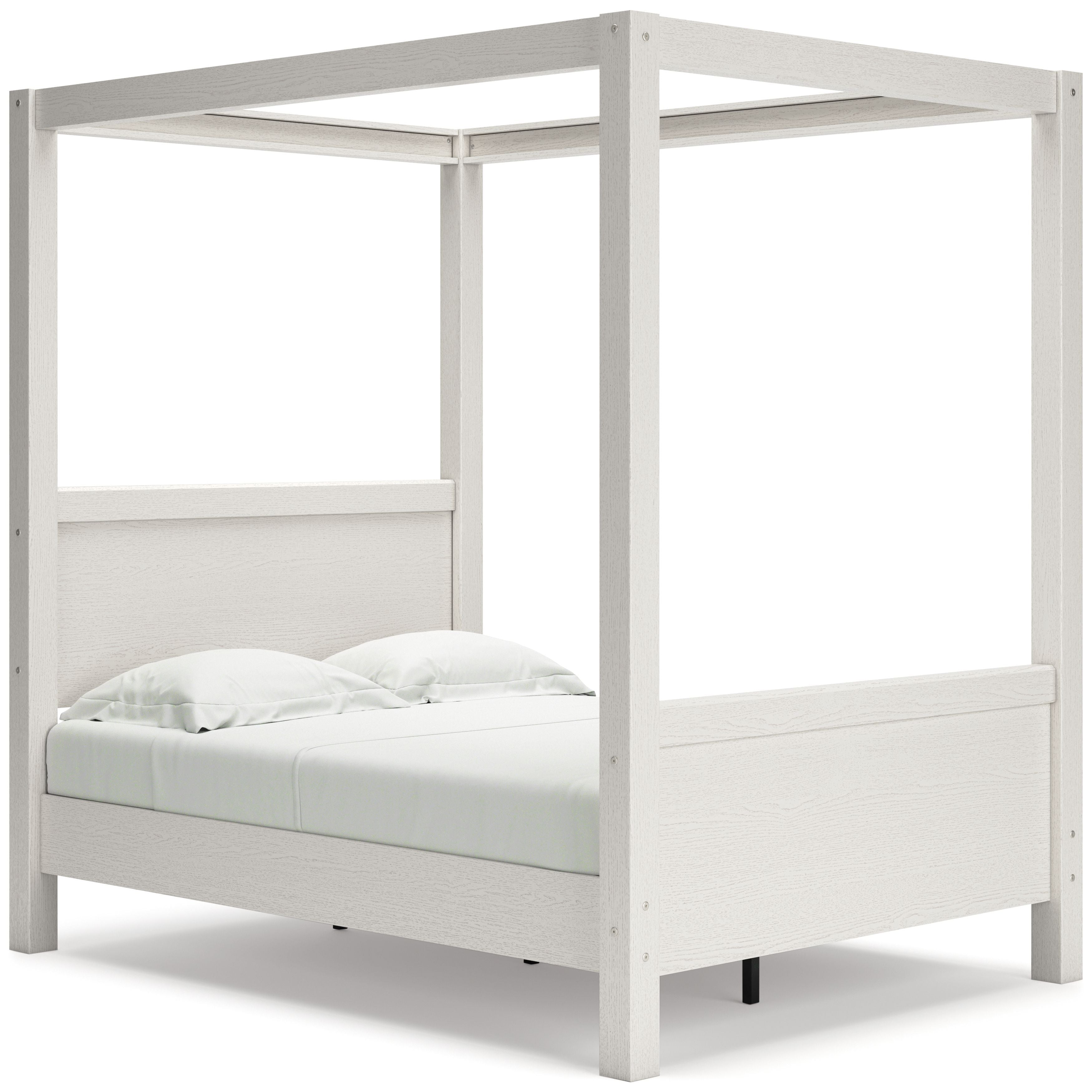 Canopy Rails Aprilyn - White - Full Canopy Rails – Washburn's Home Furnishings