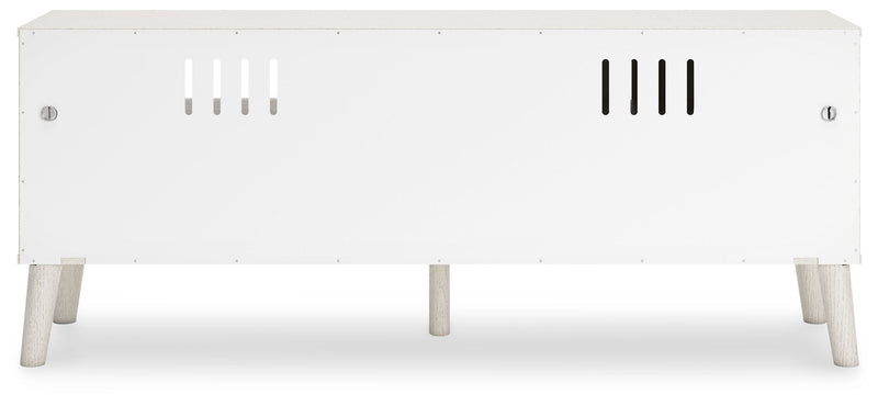 Aprilyn - White - Medium Tv Stand-Washburn's Home Furnishings