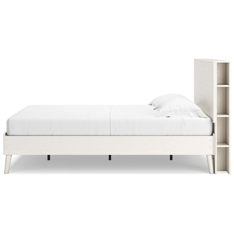Aprilyn - White - Queen Bookcase Bed-Washburn's Home Furnishings