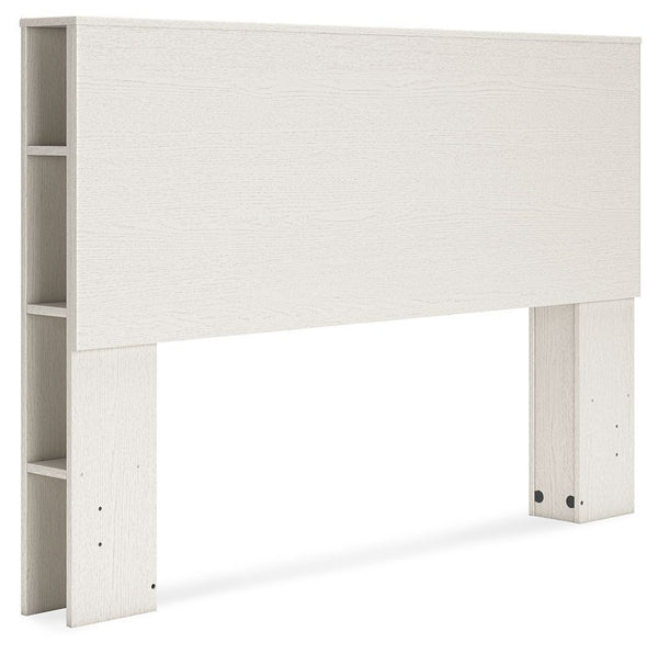 Aprilyn - White - Queen Bookcase Headboard-Washburn's Home Furnishings