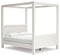 Aprilyn - White - Queen Canopy Bed-Washburn's Home Furnishings