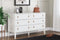 Aprilyn - White - Six Drawer Dresser-Washburn's Home Furnishings