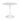 Arkell 30-inch Round Pedestal Dining Table - White-Washburn's Home Furnishings