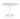 Arkell 40-inch Round Pedestal Dining Table - White-Washburn's Home Furnishings