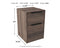 Arlenbry - Gray - File Cabinet-Washburn's Home Furnishings