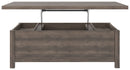 Arlenbry - Gray - Lift Top Cocktail Table-Washburn's Home Furnishings