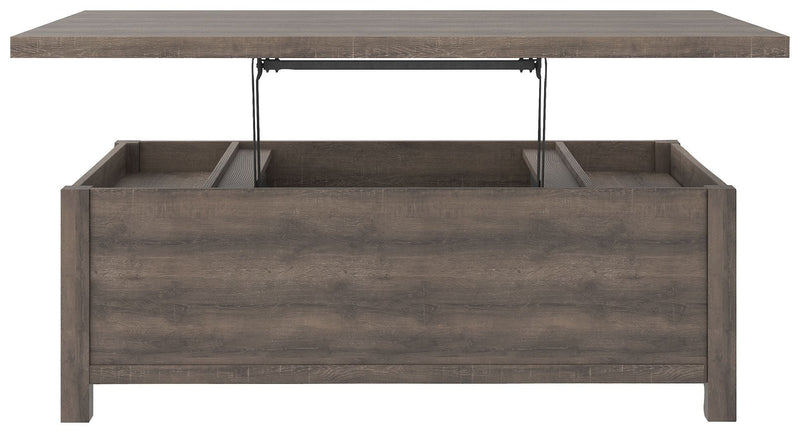 Arlenbry - Gray - Lift Top Cocktail Table-Washburn's Home Furnishings