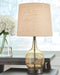 Arlomore - Amber - Glass Table Lamp (1/cn)-Washburn's Home Furnishings