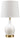 Arlomore - White - Glass Table Lamp (1/cn)-Washburn's Home Furnishings