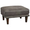 Arroyo - Dark Gray - Ottoman-Washburn's Home Furnishings