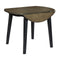 Froshburg - Grayish Brown/Black - Round DRM Drop Leaf Table-Washburn's Home Furnishings