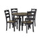 Ashley Froshburg Round drop leaf table and 4 chairs-Washburn's Home Furnishings