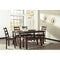 Ashley Furniture Coviar Dining Table Set (6/cn)-Washburn's Home Furnishings