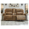 Ashley Grearview Power Reclining Loveseat with Console-Washburn's Home Furnishings
