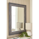 Ashley Jacee Acennt Mirror in Antique Gray-Washburn's Home Furnishings