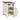Realyn - White/Brown - Chair Side End Table-Washburn's Home Furnishings