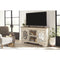Realyn - Chipped White - Large TV Stand-Washburn's Home Furnishings